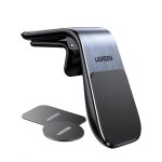 Support tlphone voiture magntique pince porte smartphone auto aimant grille aration socle portable ...