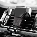 Support telephone voiture, porte telephone voiture grille aeration, accroche telephone voiture rotation ...
