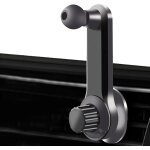 Support de t�l�phone pour voiture support r�tractable pour grille d'a�ration, rotation a 360 degr�s, ...
