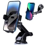 Support t�l�phone voiture, xinxu 360 rotation, ventouse puissante, support tableau de bord t�l�phone ...
