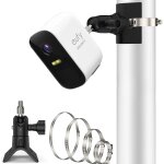 Support universel pour cam�ra eufycam 2, pole - support de montage mural pour 2c / 2c pro / s330 eufycam ...