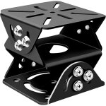 Support universel pour cam�ra de s�curit�, support a 3 axes r�glable en m�tal massif, connecteur adapt� ...