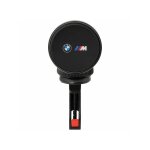 Support de voiture pour smartphone avec fonction charge sans fil 15w bmw noir