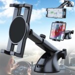 Support voiture tablette, support de tablette pour tableau de bord de voiture, porte tlphone voiture ...