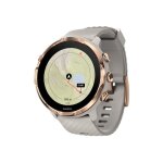 Suunto 7 - grs - or rose - montre de sport avec bracelet - silicone - grs - or rose - taille du poignet ...