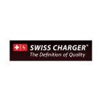 Swiss charger flip case - etui pour tlphone portable - cuir vritable - noir - pour sony xperia z