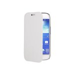 Swiss charger lasso folio - etui � rabat pour t�l�phone portable - polyur�thane - blanc - pour samsung ...