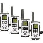 Talkie walkie professionnel 16 canaux argent noir