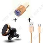 Tdâ® pack accessoires de voiture samsung galaxy note 8 (câble chargeur métal type c + double adaptateur ... Tdâ® pack accessoires de voiture samsung galaxy note 8 (câble chargeur métal type c + double adaptateur ...