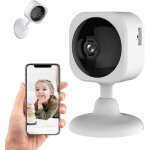 Tea - camra de scurit intrieure 2k, camra de scurit intelligente filaire 3mp pour la surveillance ...