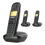 Telefono cordless gigaset a170 trio nero (l36852 - h2802 - k111)