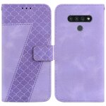 Tlphone etui pour lg stylo 6 fonction de fente de carte cuir pu motif en relief couverture flip folio ...