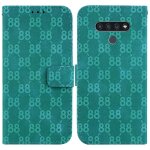 Tlphone etui pour lg stylo 6 portefeuille couverture cuir pu titulaire de la carte double 8 gaufr ...