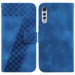 Tlphone etui pour lg velvet 4g / 5g portefeuille cuir pu fonction de fente de carte couverture flip ...