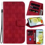 T�l�phone etui pour motorola edge plus 2022 bicelle double 8 gaufr� cuir pu titulaire de la carte portefeuille ...