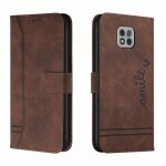 T�l�phone etui pour motorola moto g power 2021 fermeture magn�tique sangle a main cuir pu portefeuille ...