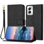 T�l�phone etui pour motorola moto g power 2024 motif de liti�re titulaire de fentes pour cartes l�ther ...