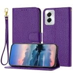 Tlphone etui pour motorola moto g power 2024 titulaire de fentes pour cartes lther pu motif de litire ...