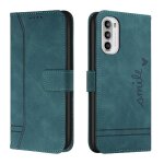T�l�phone etui pour motorola moto g52 / g82 cuir pu fermeture magn�tique portefeuille flip folio sangle ...