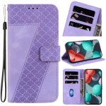 T�l�phone etui pour motorola moto g72 couverture flip folio portefeuille cuir pu motif en relief fonction ...