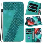 Tlphone etui pour motorola moto g72 cuir pu motif en relief fonction de fente de carte portefeuille ...