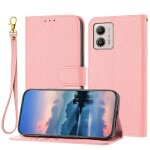 T�l�phone etui pour motorola moto g73 portefeuille l�ther pu flip folio motif de liti�re titulaire de ...