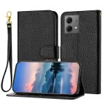 T�l�phone etui pour motorola moto g84 motif de liti�re flip folio l�ther pu portefeuille titulaire de ...