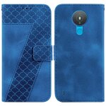 T�l�phone etui pour nokia 1. 4 motif en relief portefeuille cuir pu fonction de fente de carte couverture ...