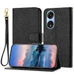 Tlphone etui pour oppo reno 8t 5g titulaire de fentes pour cartes lther pu motif de litire flip folio ...