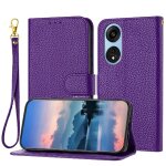 Tlphone etui pour oppo reno 8t 5g titulaire de fentes pour cartes lther pu motif de litire portefeuille ...