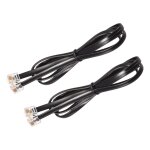 Téléphone extension corde 3. 28ft téléphone câble téléphone ligne corde rj11 6p6c bouchons mâle a mâle ... Téléphone extension corde 3. 28ft téléphone câble téléphone ligne corde rj11 6p6c bouchons mâle a mâle ...