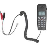 T�l�phone a fil, ecran d'identification de l'appelant fsk dtmf, t�l�phone filaire avec fonction de pause ...