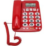 Téléphone filaire de bureau, stockage du numéro d'identification de l'appelant raccourcis de l'écran ... Téléphone filaire de bureau, stockage du numéro d'identification de l'appelant raccourcis de l'écran ...