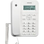 Tlphone filaire ct202, 10 touches mmoire, haut - parleur mains libres, musique d'attente, identification ...