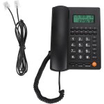 Téléphone filaire, téléphone fixe avec écran rétroéclairé, identification de l'appelant, système de réponse, ... Téléphone filaire, téléphone fixe avec écran rétroéclairé, identification de l'appelant, système de réponse, ...