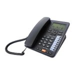 Téléphone fixe filaire de bureau à 2 lignes tc6400 avec écran lcd rétroéclairé et stockage du numéro ... Téléphone fixe filaire de bureau à 2 lignes tc6400 avec écran lcd rétroéclairé et stockage du numéro ...