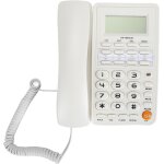Téléphone fixe filaire avec gros boutons, affichage de l'appelant, volume de la sonnerie et volume du ... Téléphone fixe filaire avec gros boutons, affichage de l'appelant, volume de la sonnerie et volume du ...