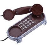 Téléphone fixe filaire de style antique, téléphones de style rétro rétro, téléphone de bureau et mural, ... Téléphone fixe filaire de style antique, téléphones de style rétro rétro, téléphone de bureau et mural, ...