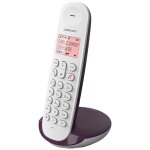 Tlphone fixe sans fil logicom iloa 150 aubergine