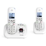 Téléphone fixe sans fil avec répondeur alcatel xl785 duo blanc Téléphone fixe sans fil avec répondeur alcatel xl785 duo blanc