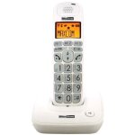 T�l�phone fixe senior maxcom mc6800 blanc