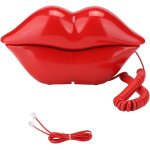 Tlphone fixe, wx - 3061 mode multifonctionnel en forme de lvre pour tlphone tlphone de bureau ...