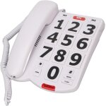 Téléphone a gros boutons pour personnes agées, téléphone fixe filaire pour personnes agées malvoyantes ... Téléphone a gros boutons pour personnes agées, téléphone fixe filaire pour personnes agées malvoyantes ...