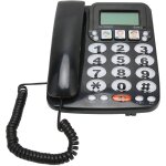 Téléphone a gros boutons pour les personnes agées, les boutons d'image du téléphone fixe filaire pour ... Téléphone a gros boutons pour les personnes agées, les boutons d'image du téléphone fixe filaire pour ...