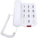 Tlphone  grosses touches pour personnes ges, tlphone fixe filaire avec numrotation  une touche, ...