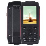 T�l�phone incassable etanche antichoc 2. 8 pouces batterie 2000mah dual sim rouge yonis