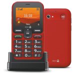 Tlphone mobile doro leva l10 rouge