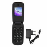 Tlphone portable 2g double sim, 1200mah, cran couleur 1, 77 pouces, 100 - 240v, prise ue rouge