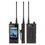 T�l�phone portable r�sistant 4g android 14 4gb + 64gb ecran 4 pouces ip68 noir yonis
