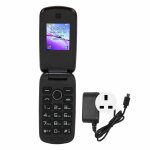 Tlphone portable  clapet 2g double sim, 1200 mah, cran couleur de 1, 77 pouces, 100  240 v, prise ...